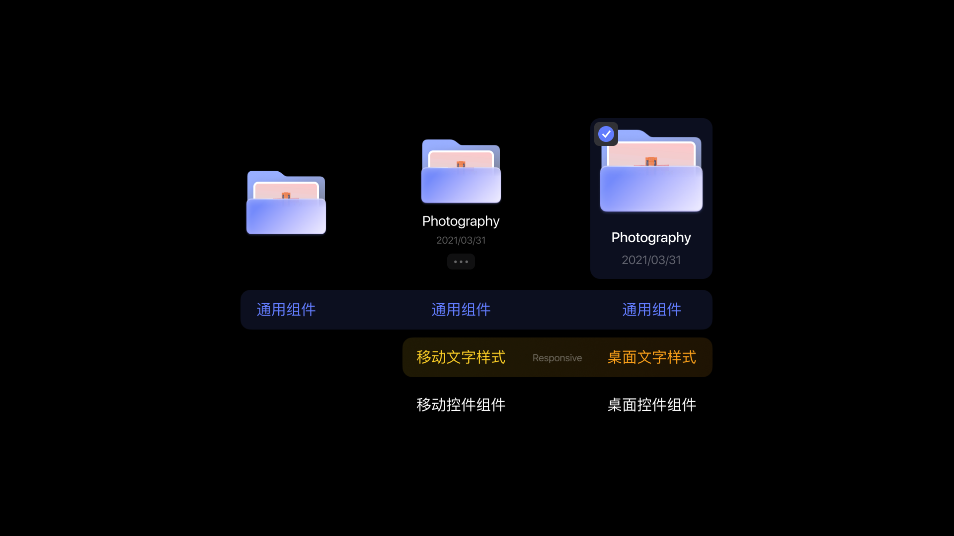 高度复用