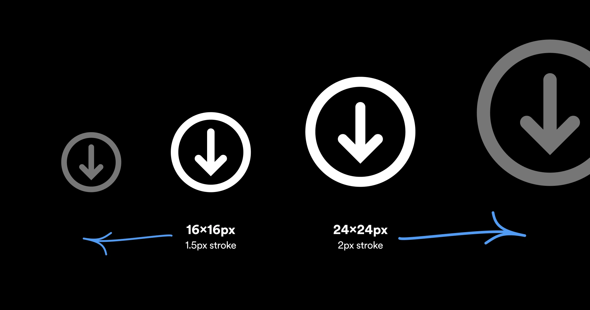 Spotify Icon System 线宽策略